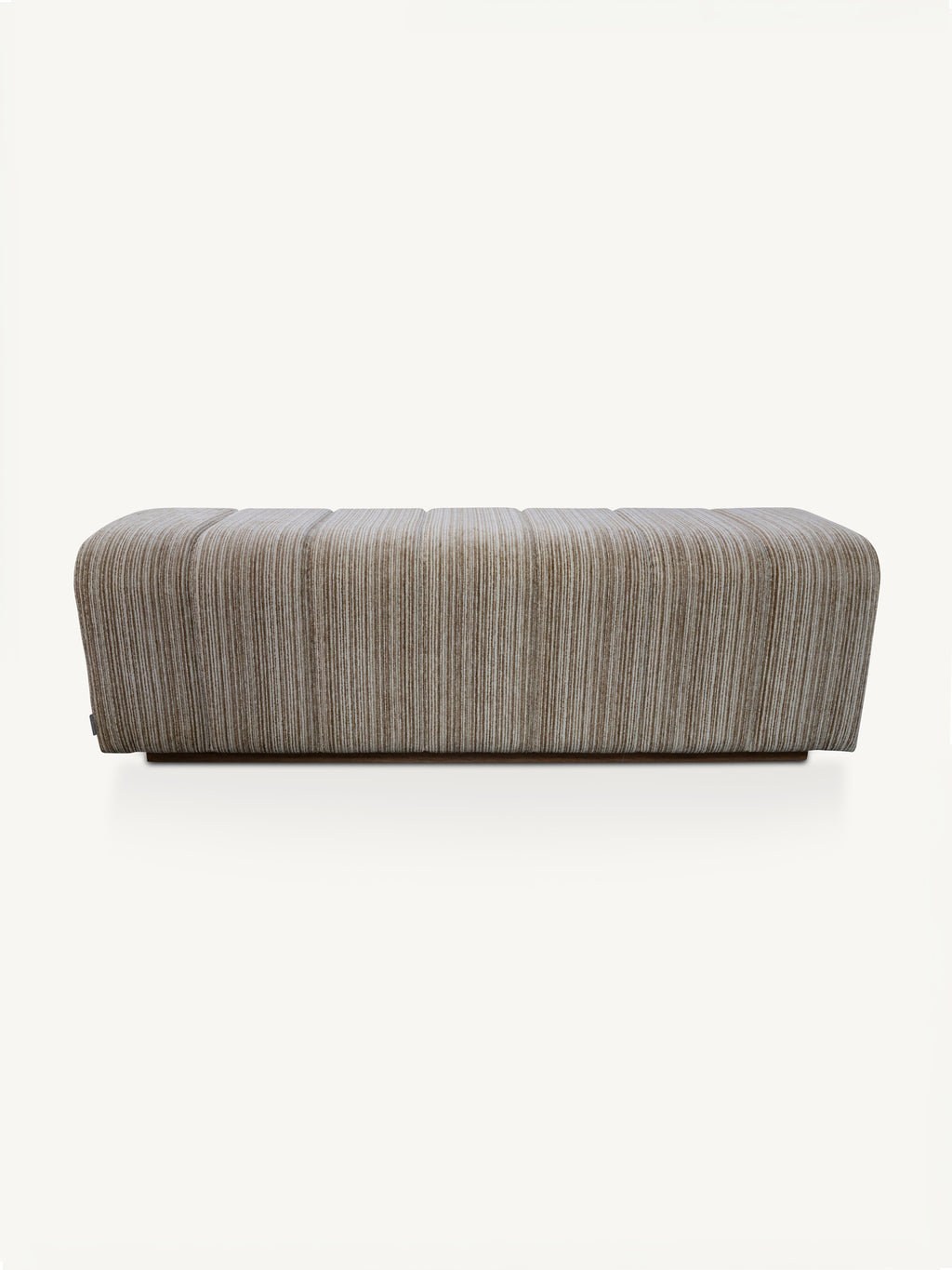 Bench ELEANOR 152x51x50cm latte flow