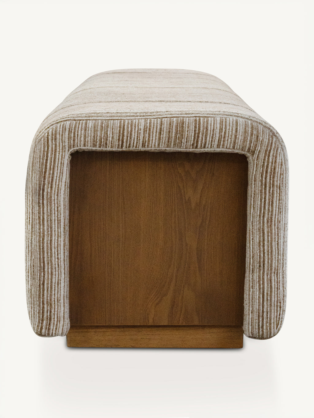 Bench ELEANOR 152x51x50cm latte flow