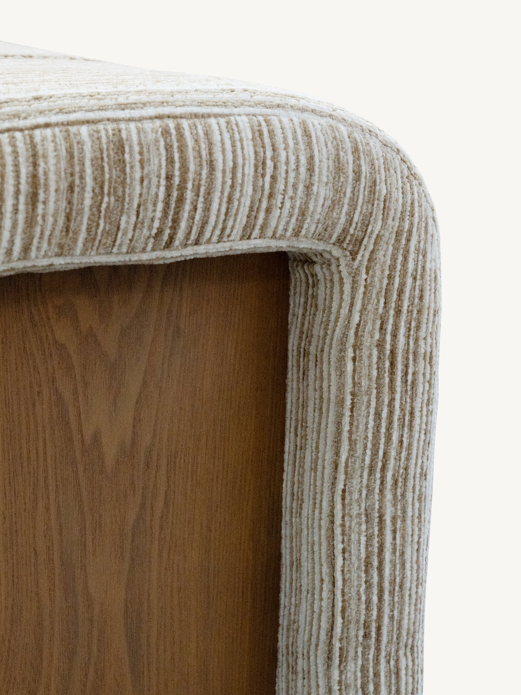 Bench ELEANOR 152x51x50cm latte flow