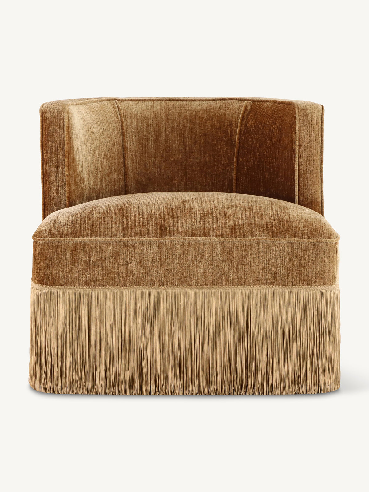 Armchair VANESSA 81x72x76cm warm brown