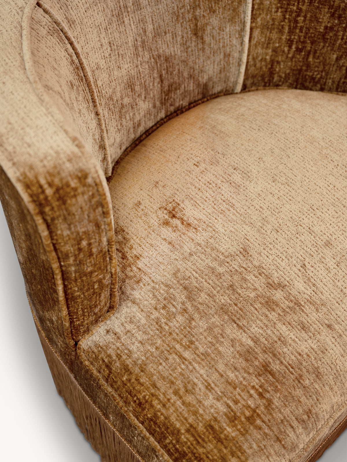 Armchair VANESSA 81x72x76cm warm brown