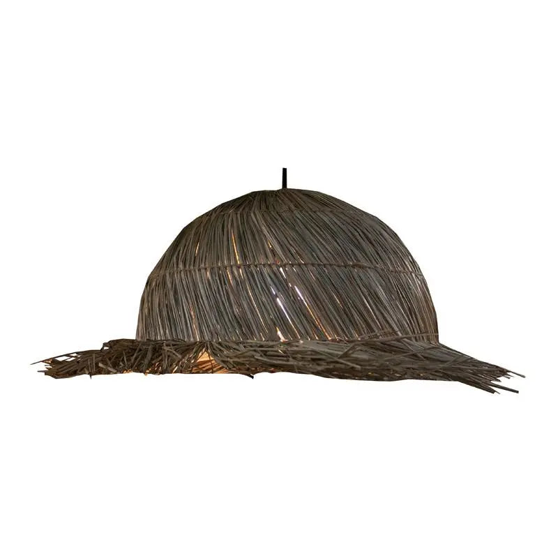 Ceiling lamp seagrass natural 64x64x21