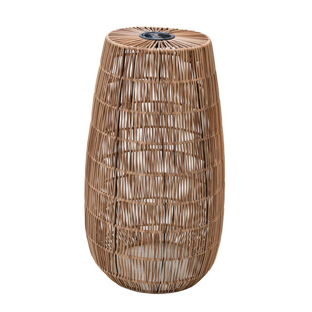 Laterne ULUWATU Polyrattan Ø45x78cm braun