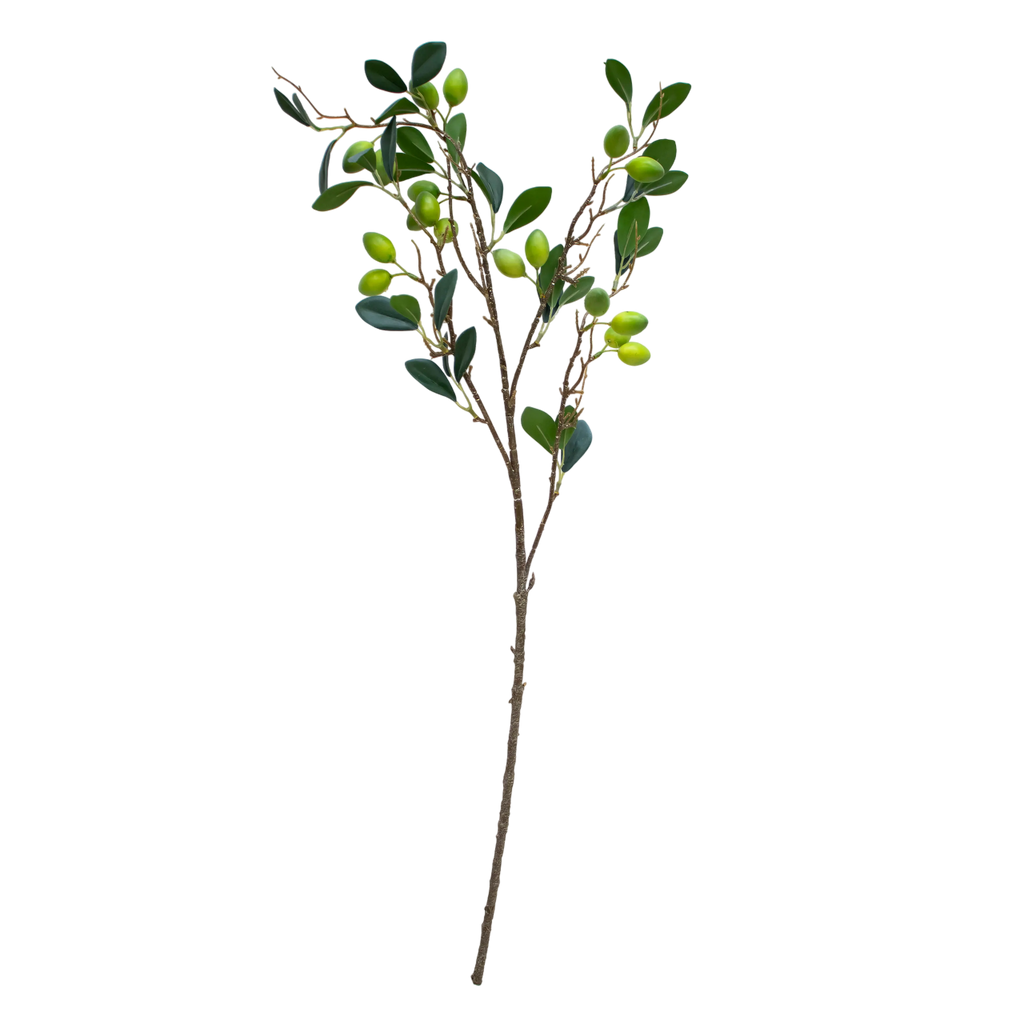 Branch olives green 92cm