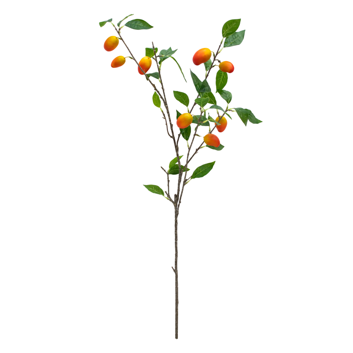 Branch mango orange yellow 92cm