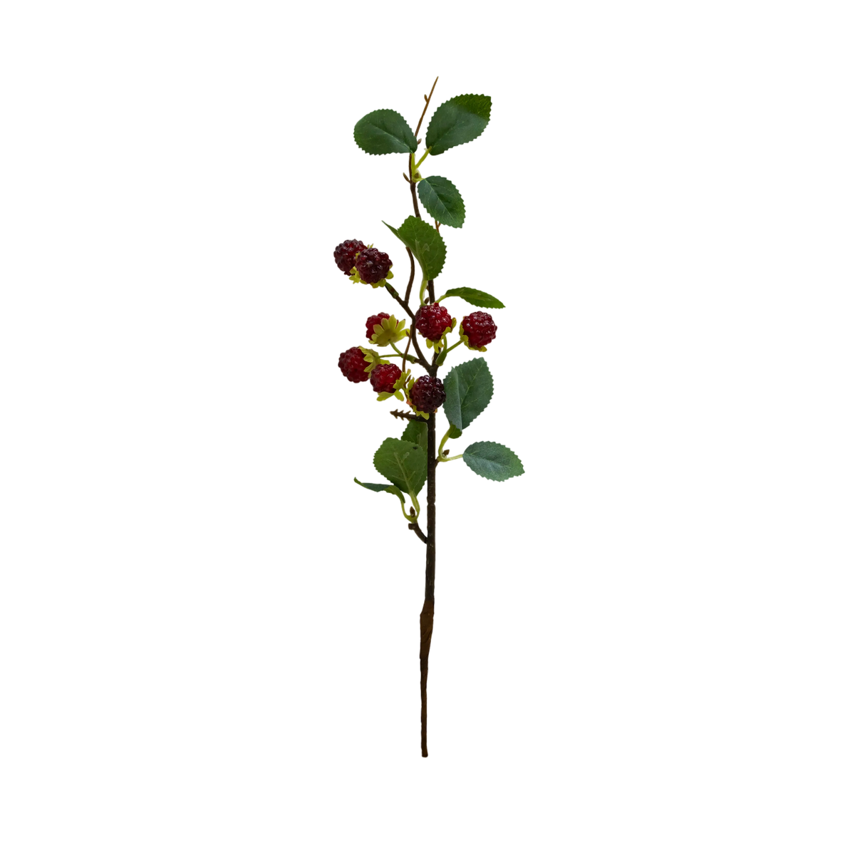 Branch raspberry green/red 34cm