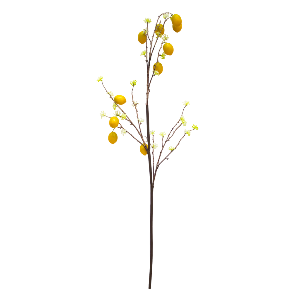 Branch lemon large yellow 140cm