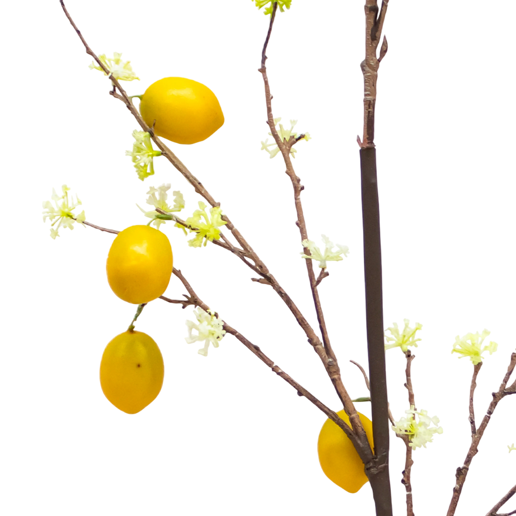 Branch lemon large yellow 140cm