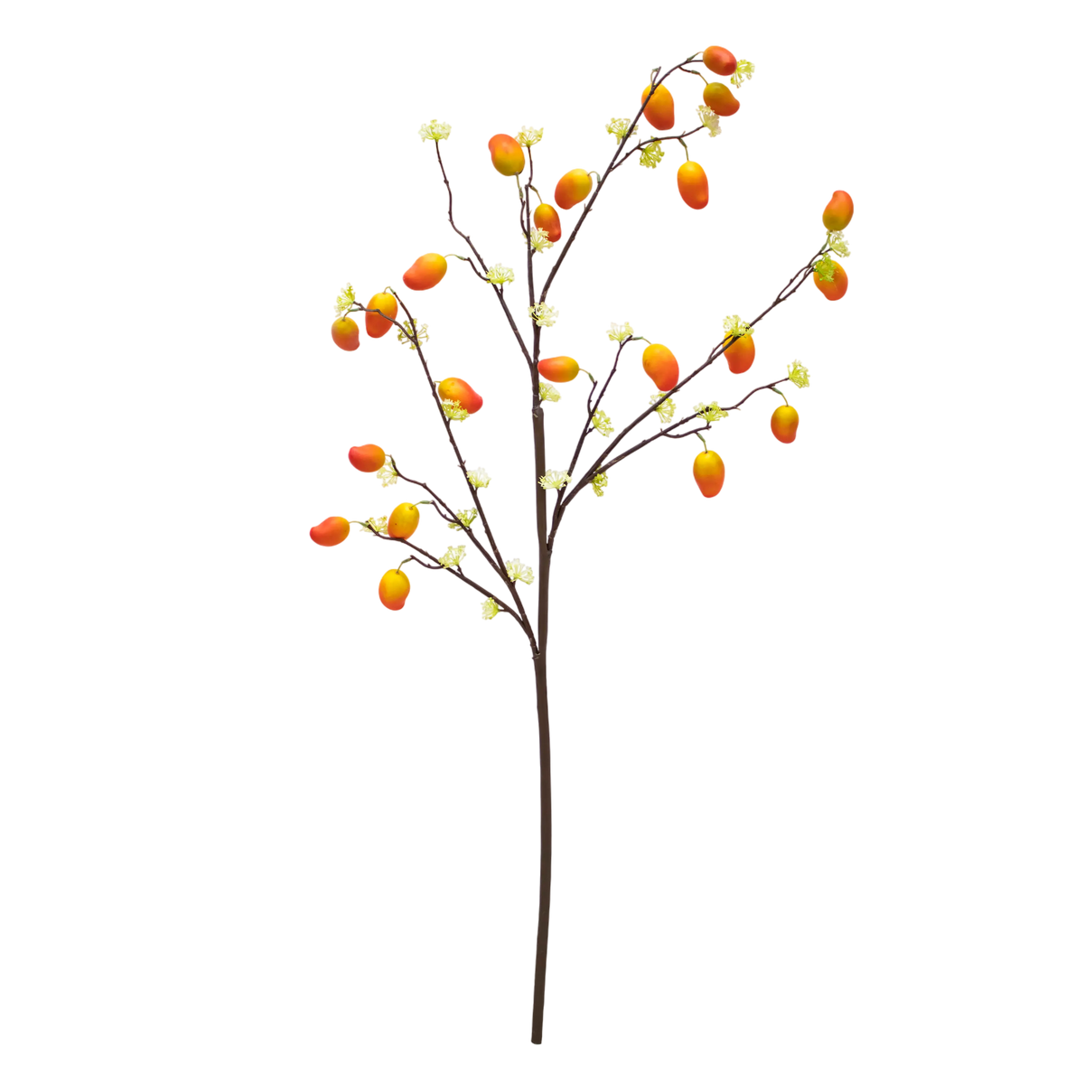 Branch mango orange yellow 126cm
