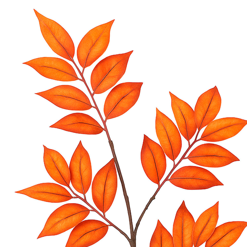 Branch PEPPERBERRY 88cm orange