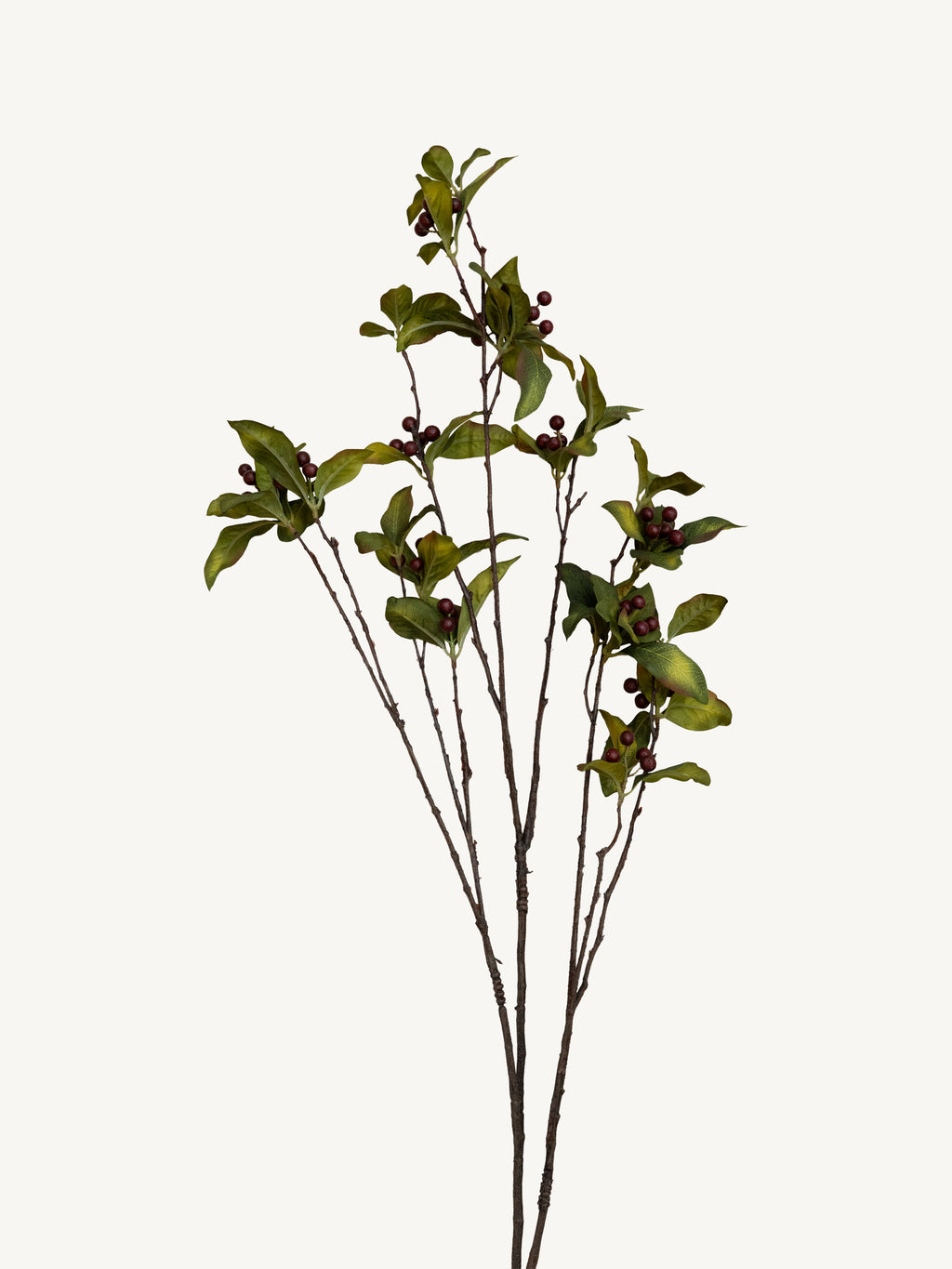 Branch BEGONIA LEAF 110cm red