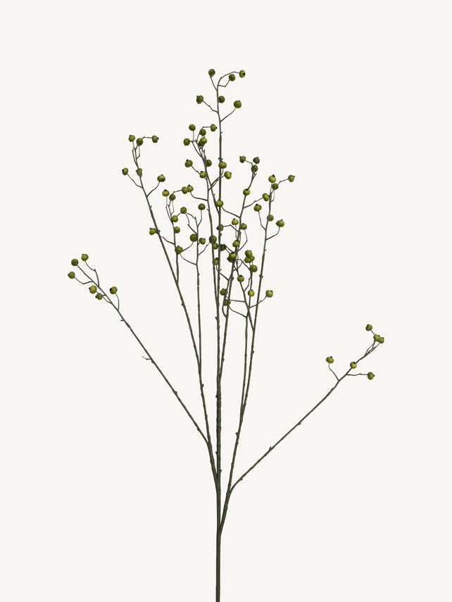 Branch ROSE HIP 134cm green