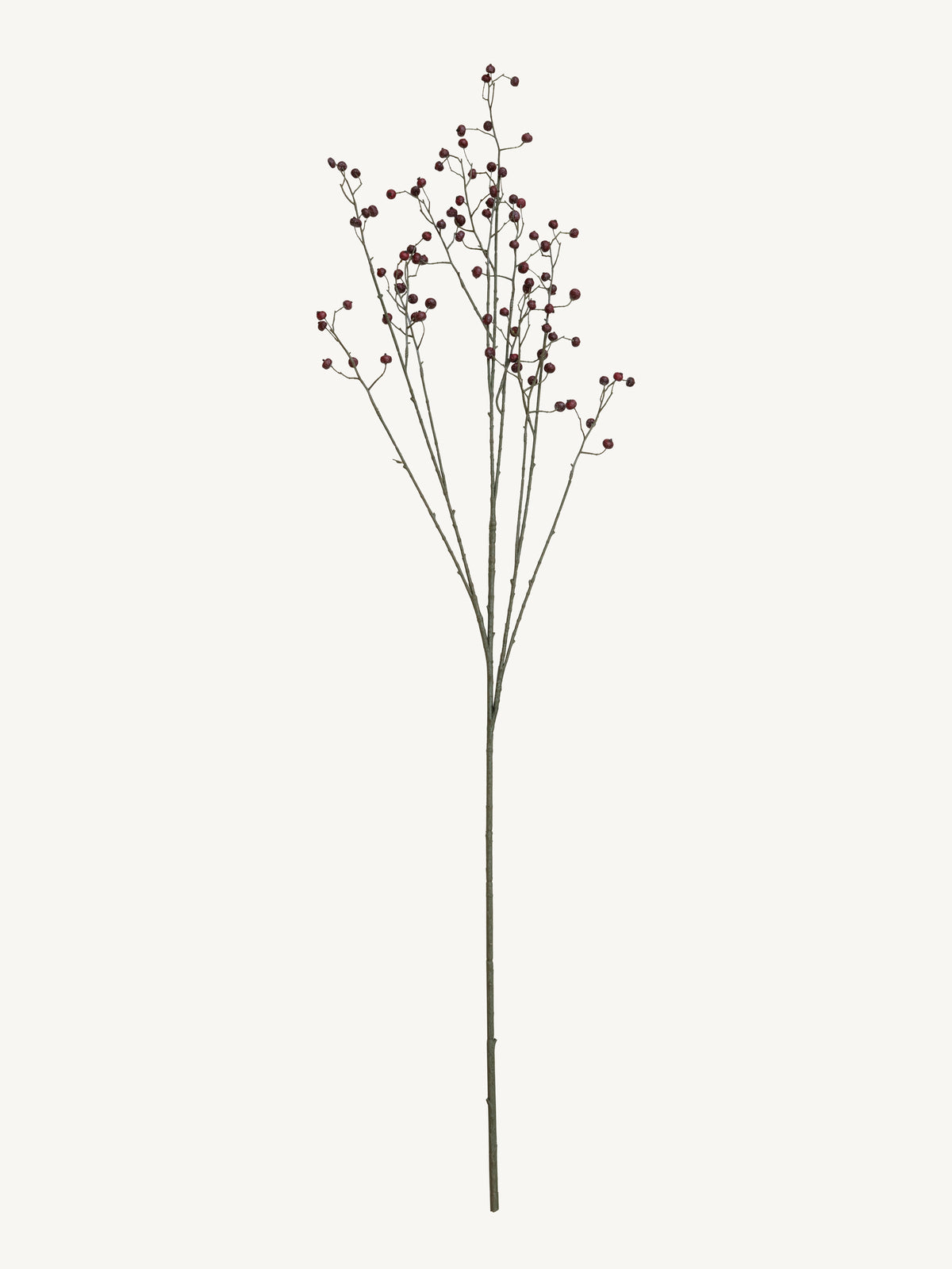 Branch ROSE HIP 134cm red
