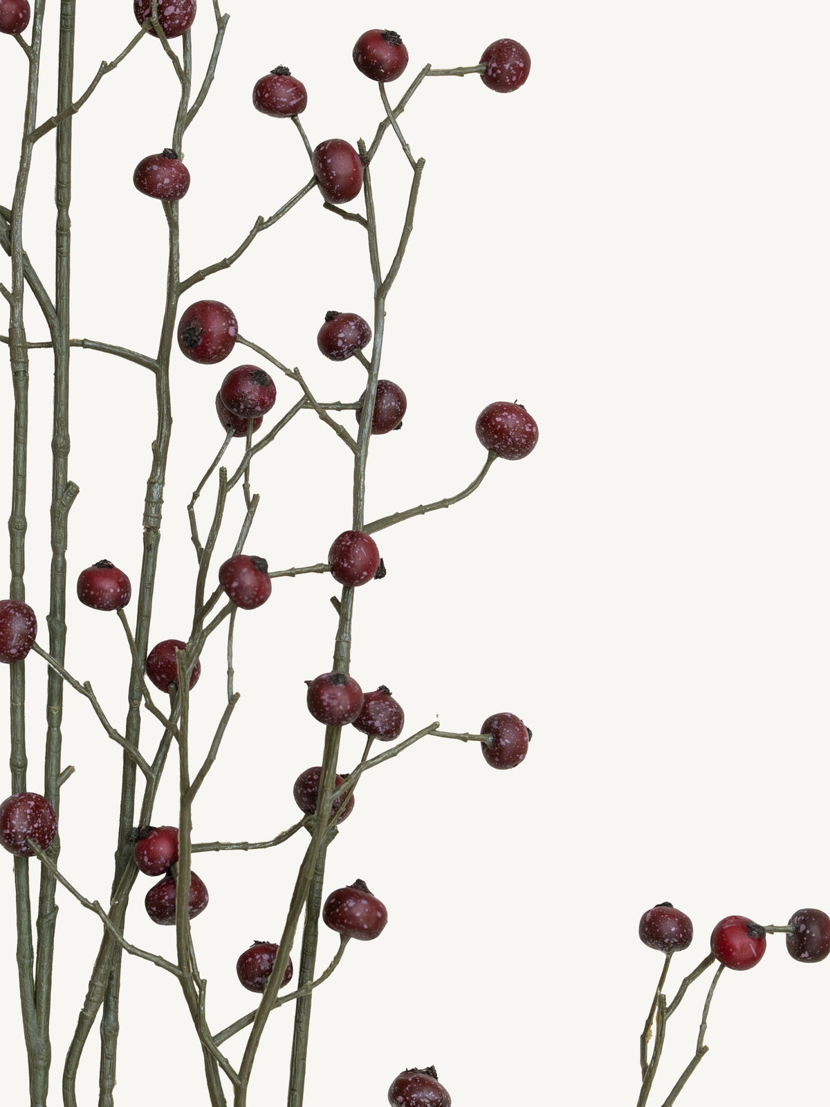 Branch ROSE HIP 134cm red
