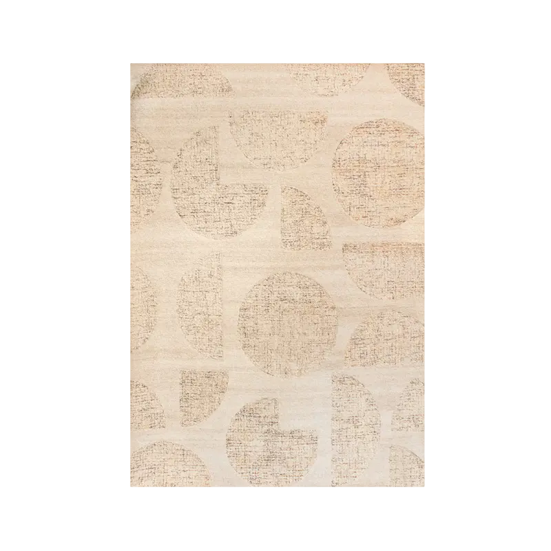 Carpet hand tufted champagne multi wool 160x230