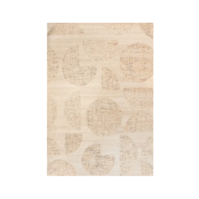 Carpet hand tufted champagne multi wool 160x230
