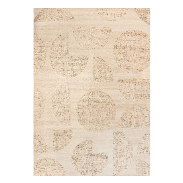 Carpet hand tufted champagne multi wool 300x400