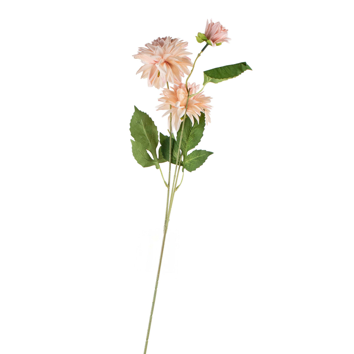 Flower chrysanthemum peach/pink 72cm