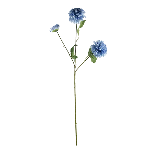 Flower multi dahlia blue 77cm