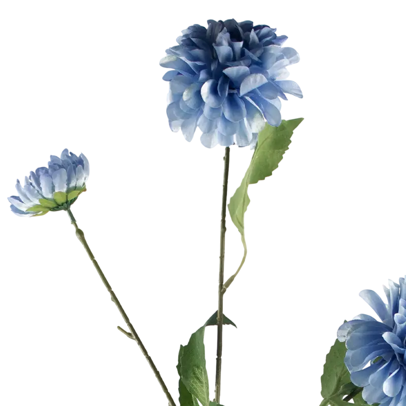 Flower multi dahlia blue 77cm