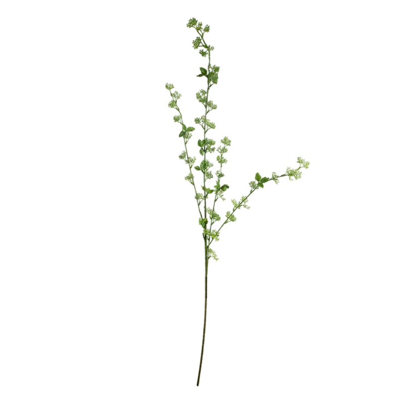 Branch w/berries green 116cm