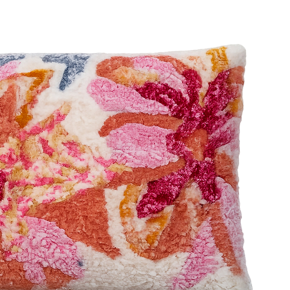 Kissen CAMELLIA handgewebt 50x30cm mehrfarbig