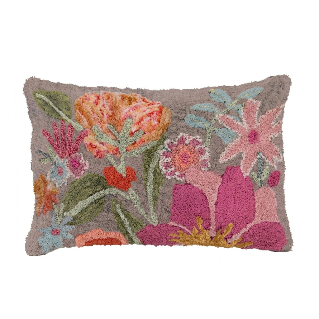 Kissen CLOVER handgewebt 50x30cm mehrfarbig