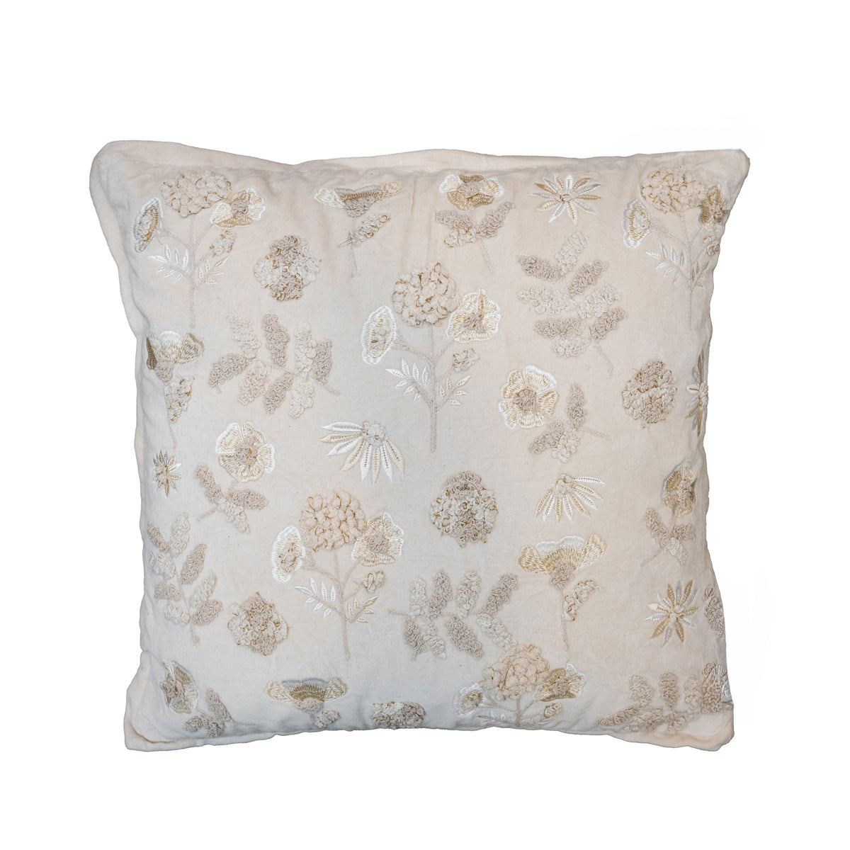 Cushion LALEA handwoven 50x50cm natural