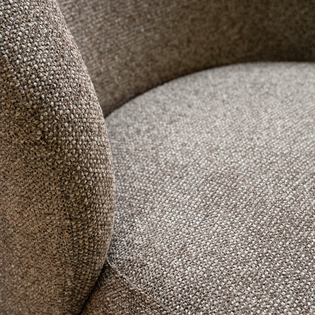 Armchair ESTELLE 78x81x74cm mixed grey