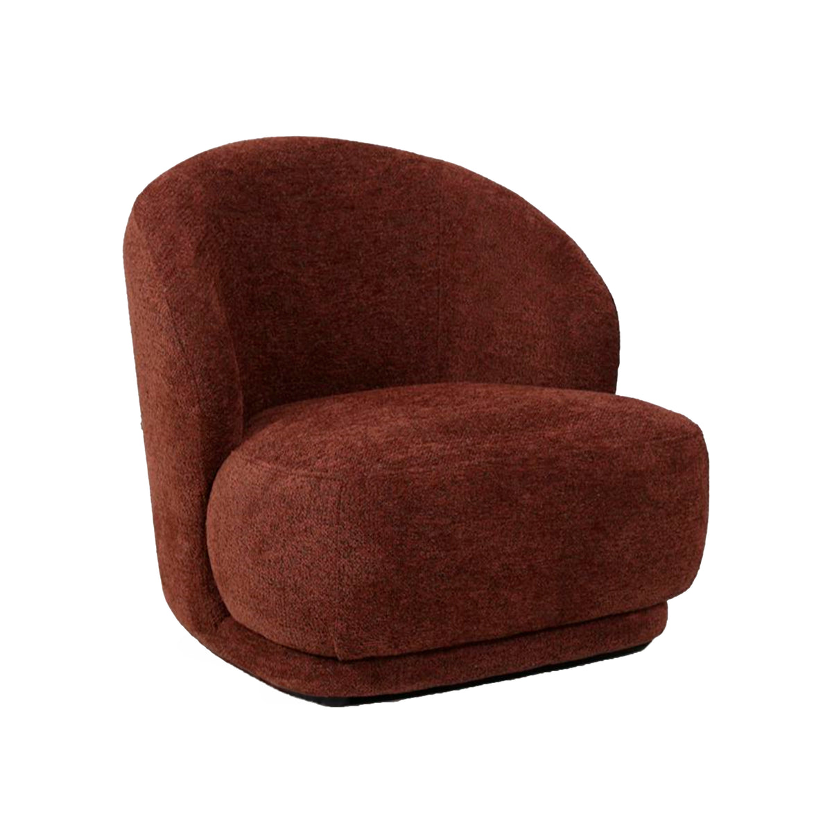 Armchair ESTELLE 78x81x74cm brown