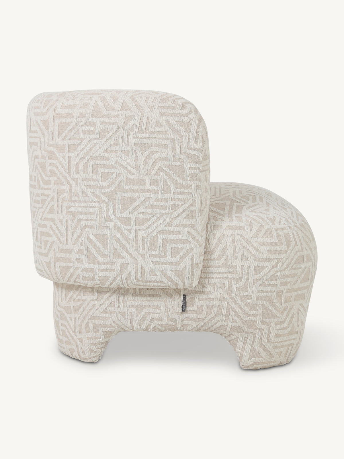 Armchair WENDY 81x79x73cm cream