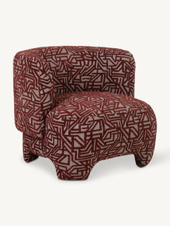 Armchair WENDY 81x79x73cm rust