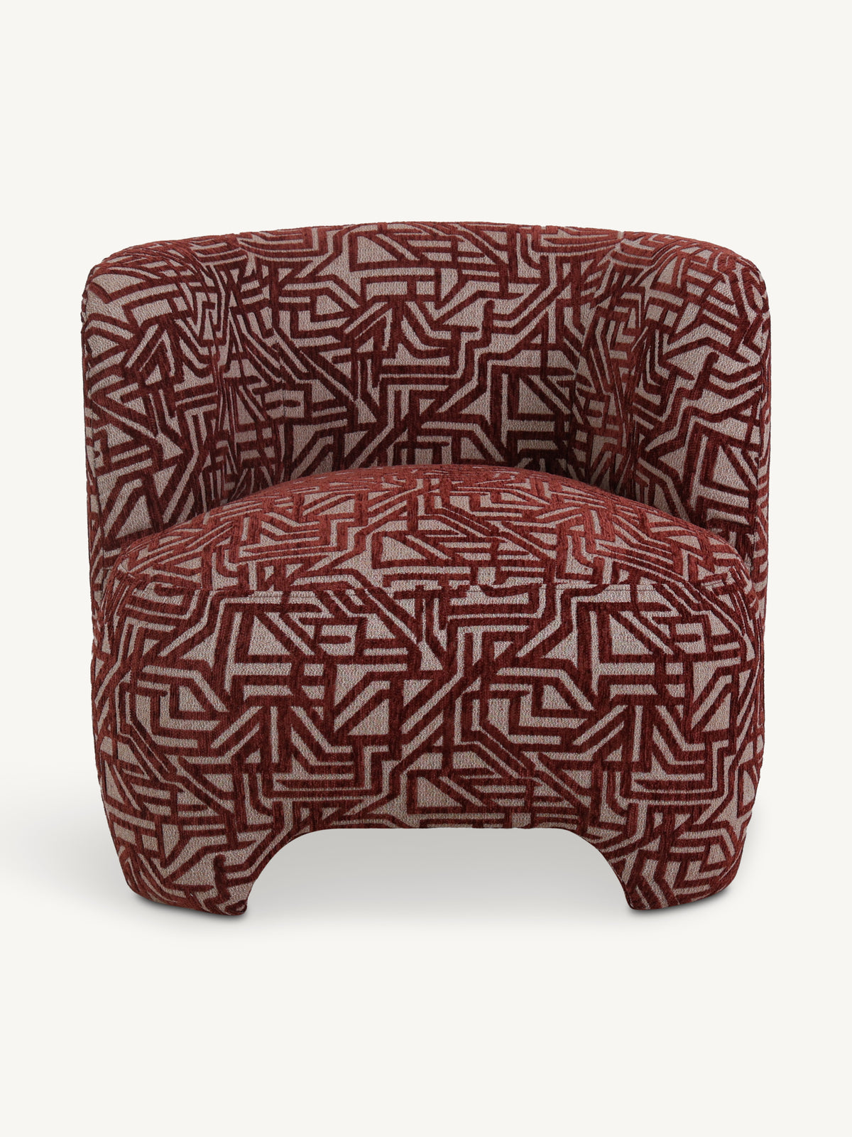 Armchair WENDY 81x79x73cm rust