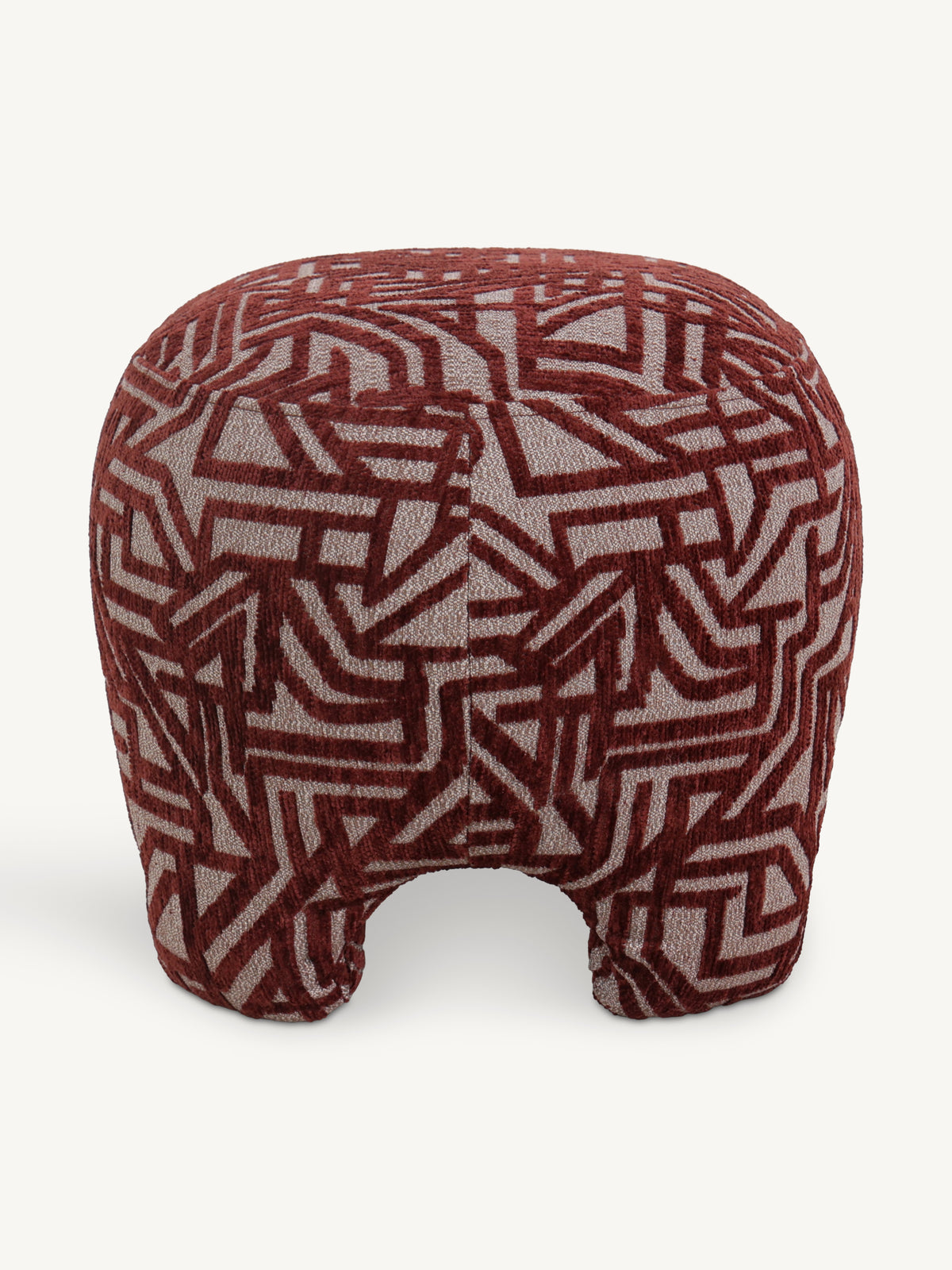 Stool NYRA 53x41x38cm rust