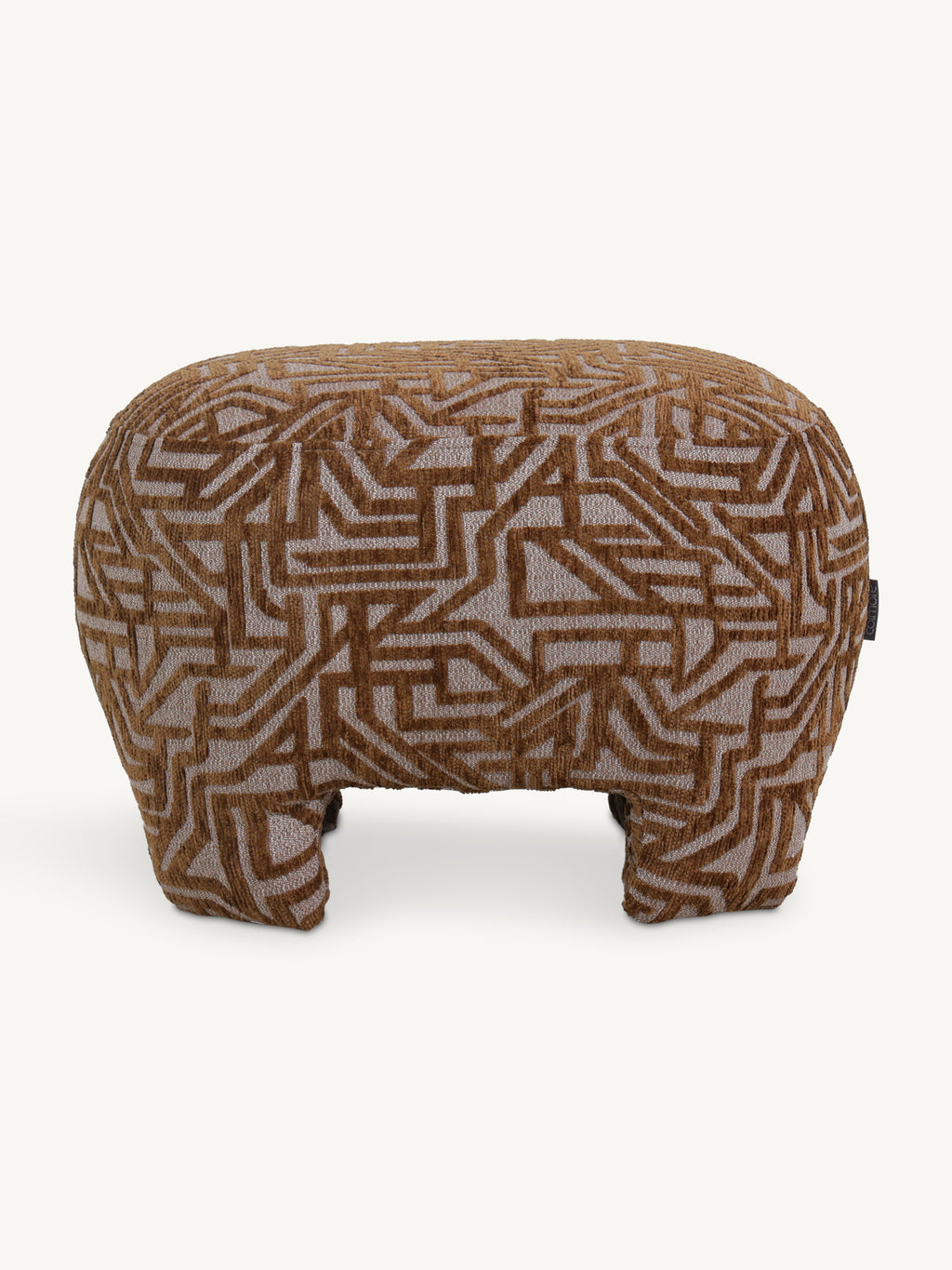 Stool NYRA 53x41x38cm camel