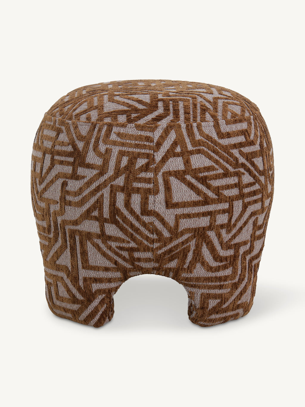 Stool NYRA 53x41x38cm camel