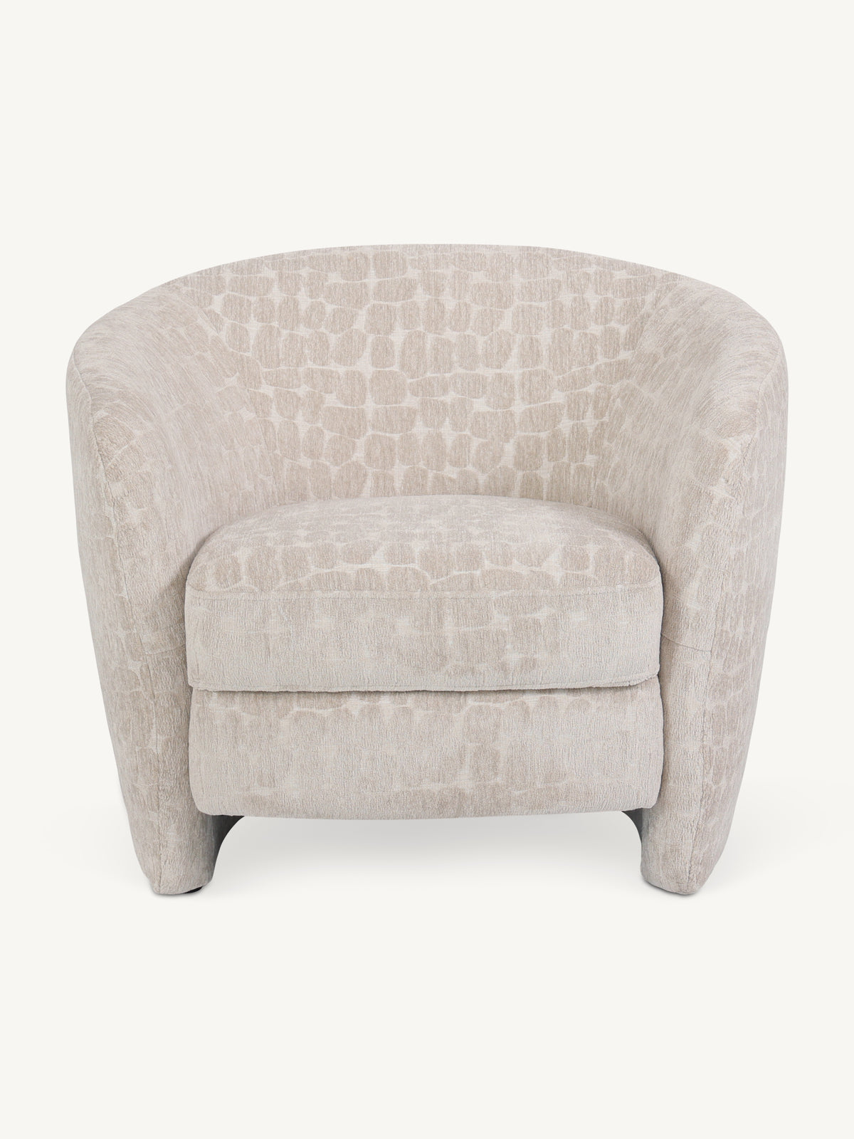 Armchair ELSY 87x80x73cm cream