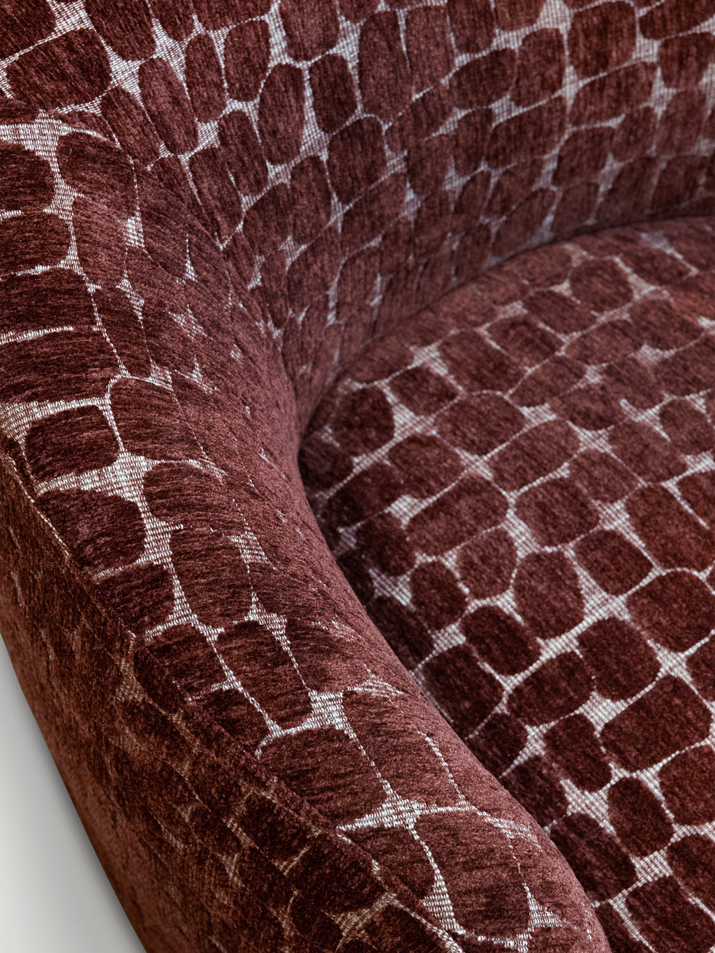 Armchair ELSY 87x80x73cm rust