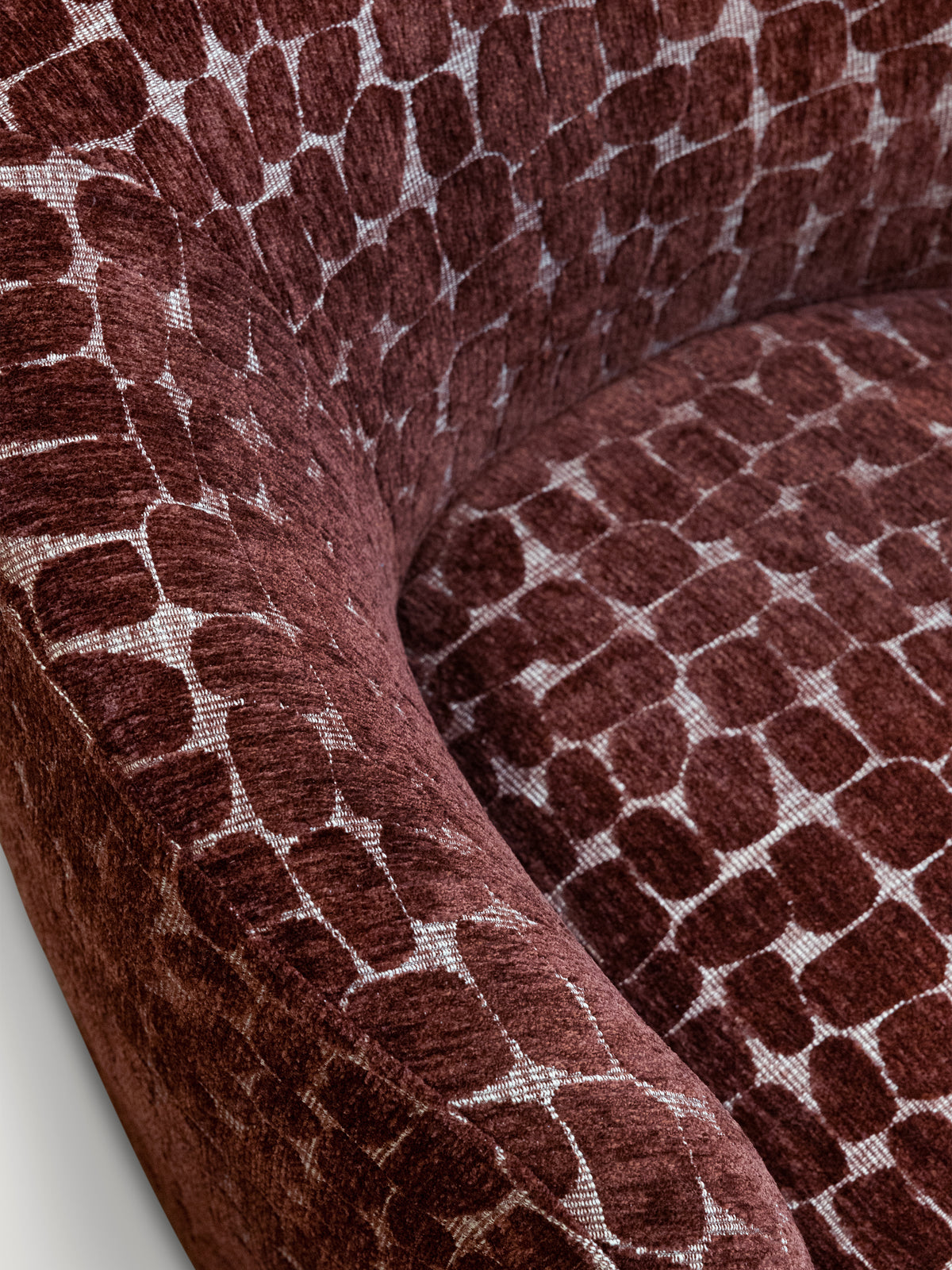 Armchair ELSY 87x80x73cm rust