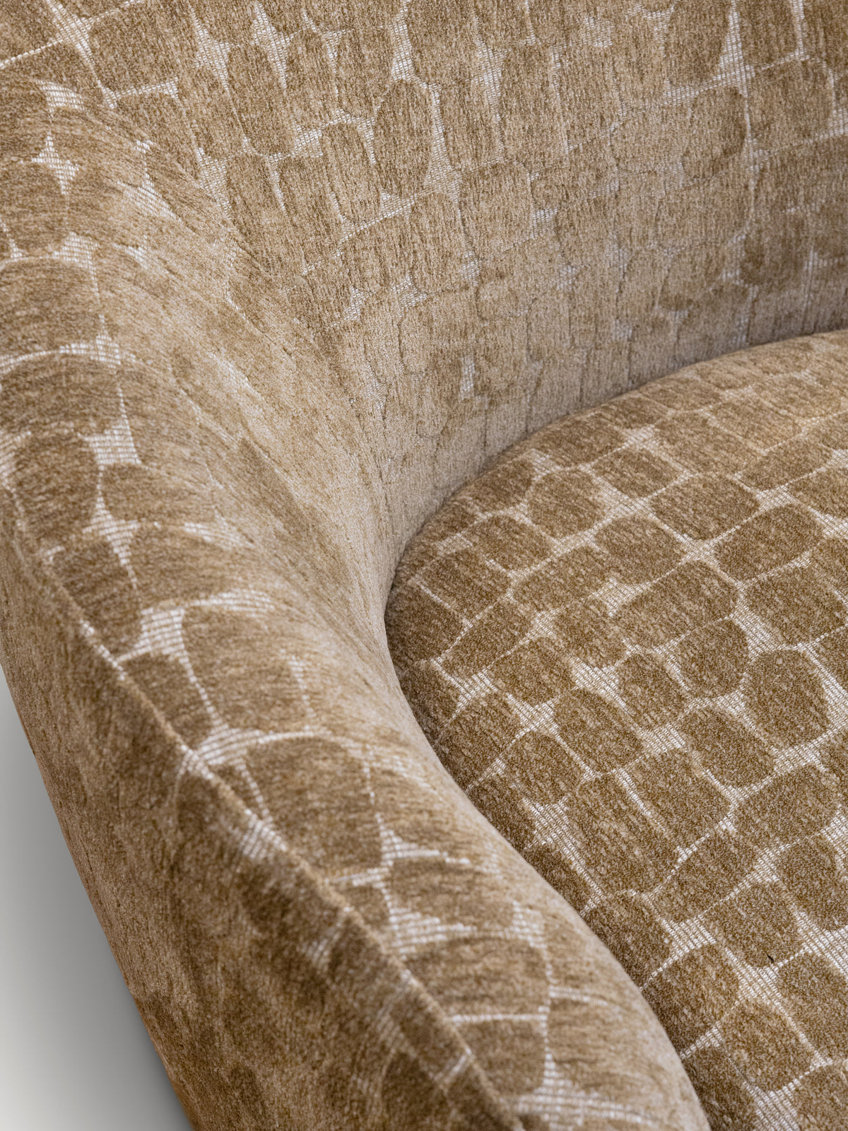 Armchair ELSY 87x80x73cm camel