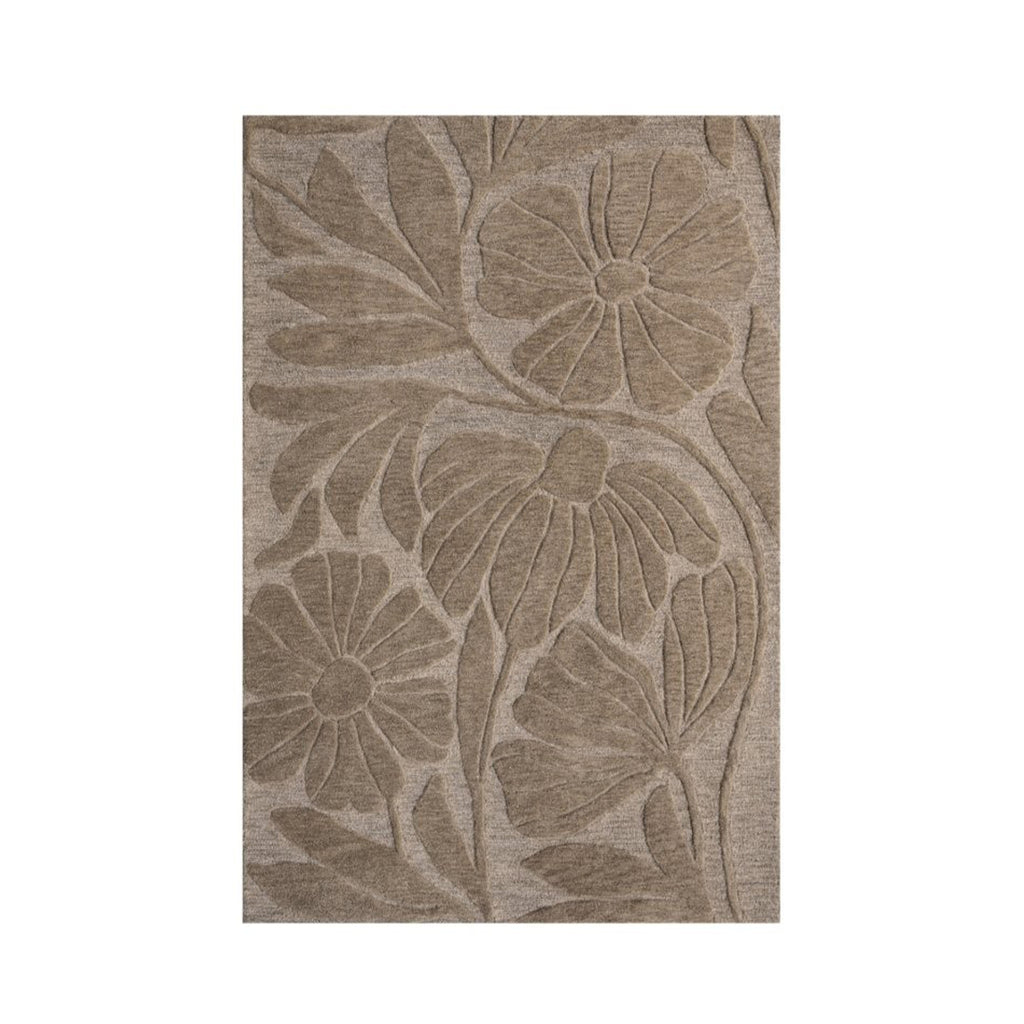 Rug VIVIANA 100% wool 200x300cm khaki