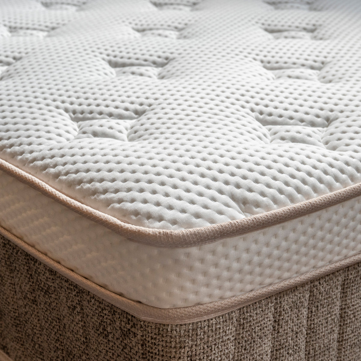 Boxspringbett BOLOGNA 160x200cm skinny latte