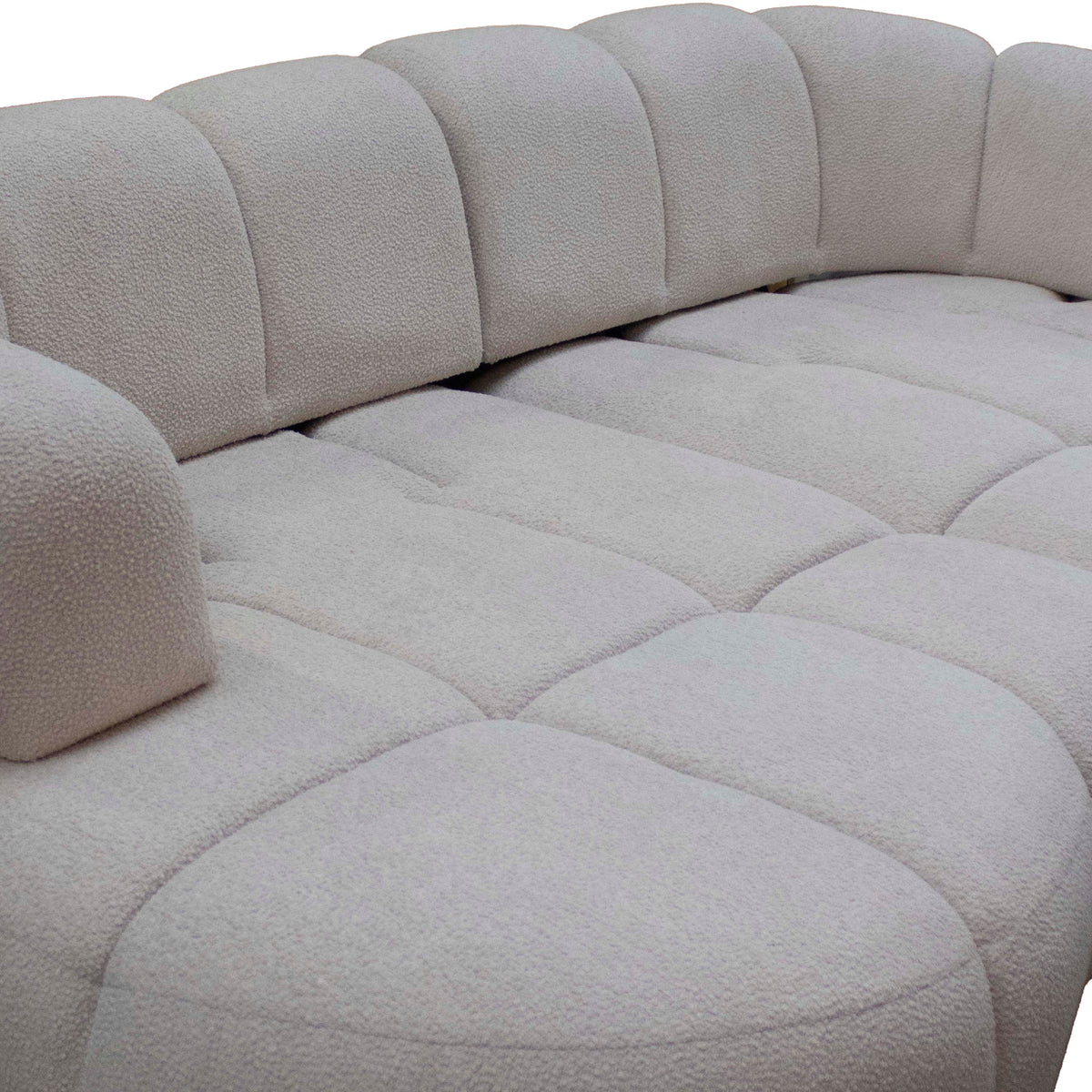 Sofa CLOUD 3-Sitzer 240x115x80 beige