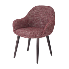 2x Esszimmerstuhl ARCHER 64x61x84cm Cabernet-Rot