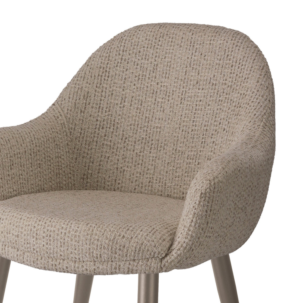 2x Eetkamerstoel ARCHER 64x61x84cm beige haven