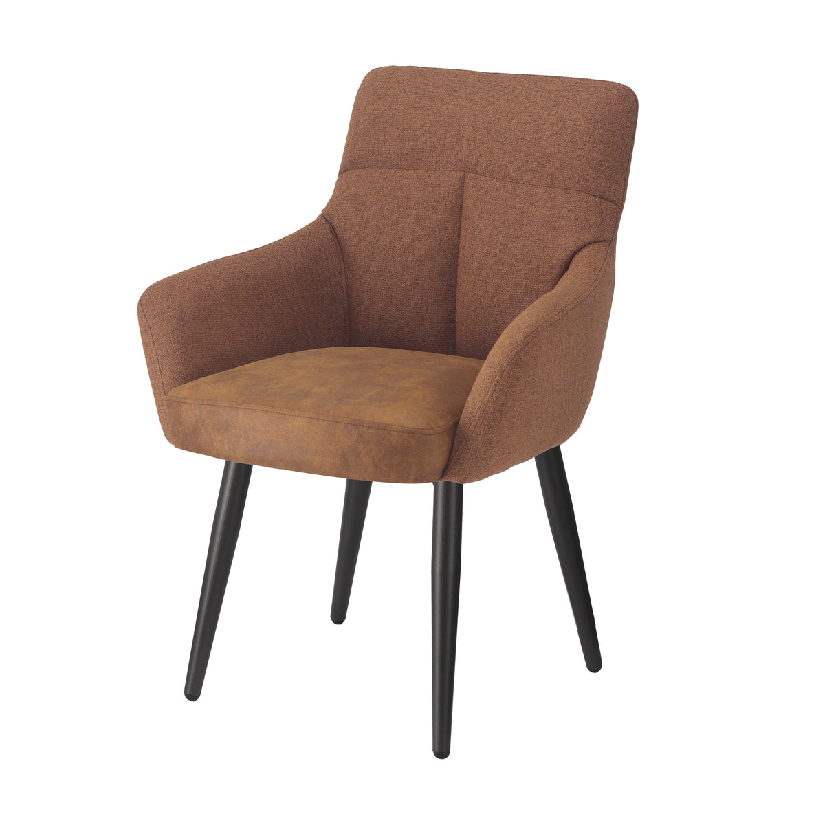 2x Esszimmerstuhl ARTHUR 65x65x92cm Mahagoni