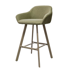 2x Barkruk AMBROSE 60x51x97cm mosgroen