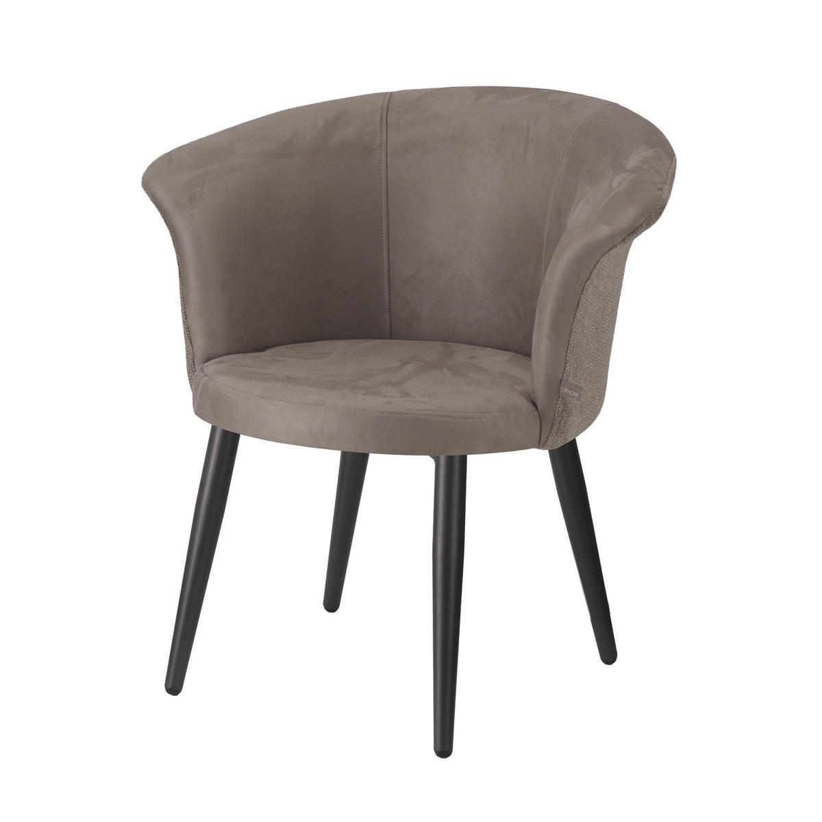 2x Esszimmerstuhl ANTHONY 77x73x79cm soft taupe