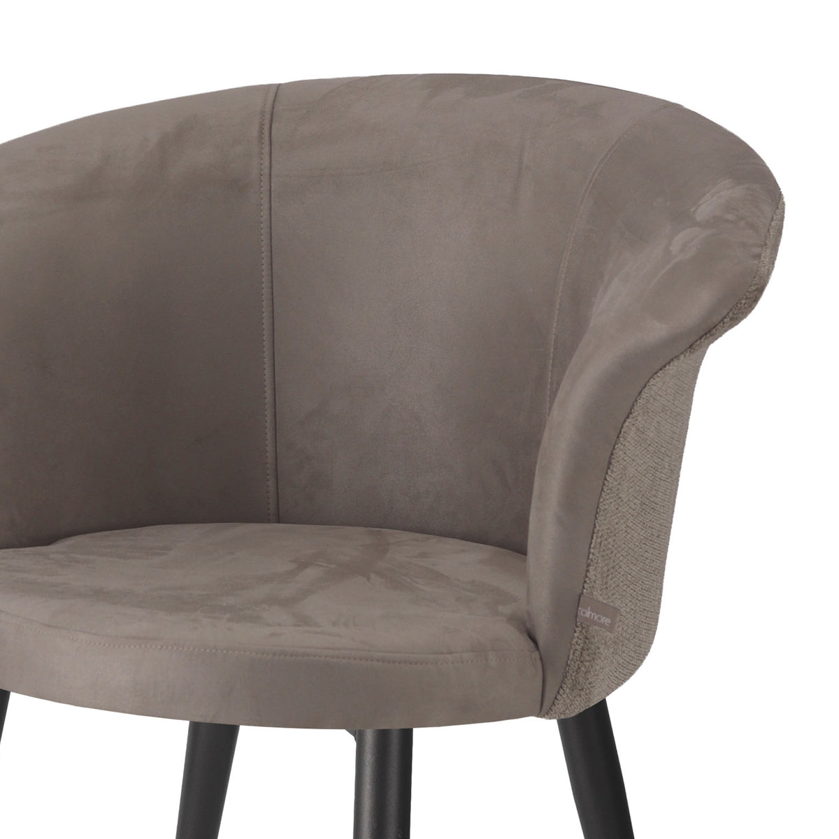 2x Esszimmerstuhl ANTHONY 77x73x79cm soft taupe
