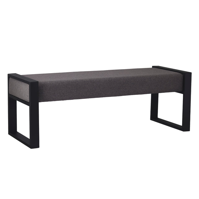 Sitzbank BARNABY 126x45x45cm fossil grey